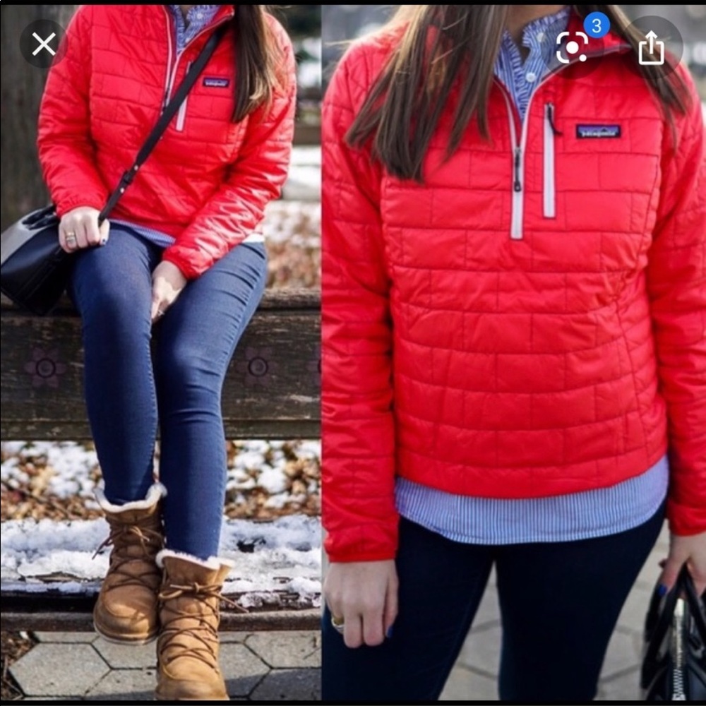 Patagonia Nano Puff Pullover - Red - XS